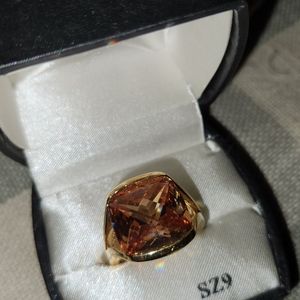 Never worn ring champagne color